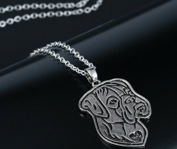 Handmade Boxer pendant and necklace